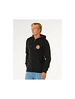 Pánská mikina RIP CURL Wettie Passage Icon Zip Thru, černá