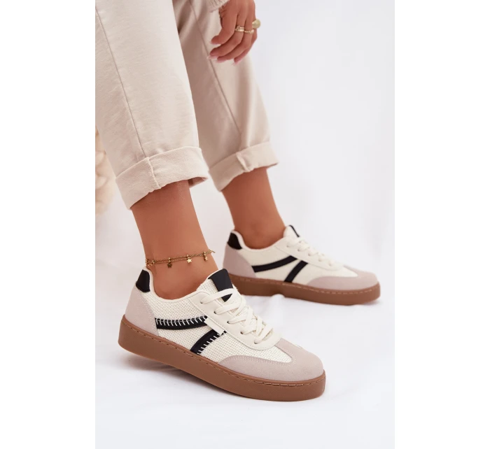 Dámské nízké tenisky černobílé model 21951691 - Boto Dámské nízké tenisky černobílé model 21951691 - Boto