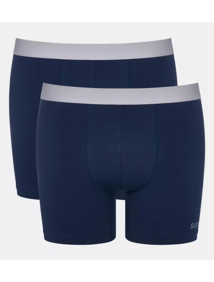 sloggi men GO ABC 2.0 Short 2P - BLUE - SLOGGI BLUE - SLOGGI