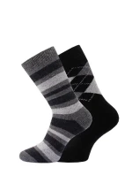 Ponožky WiK 20644 Stripes, Rhomboids Pánské A'2 39-46