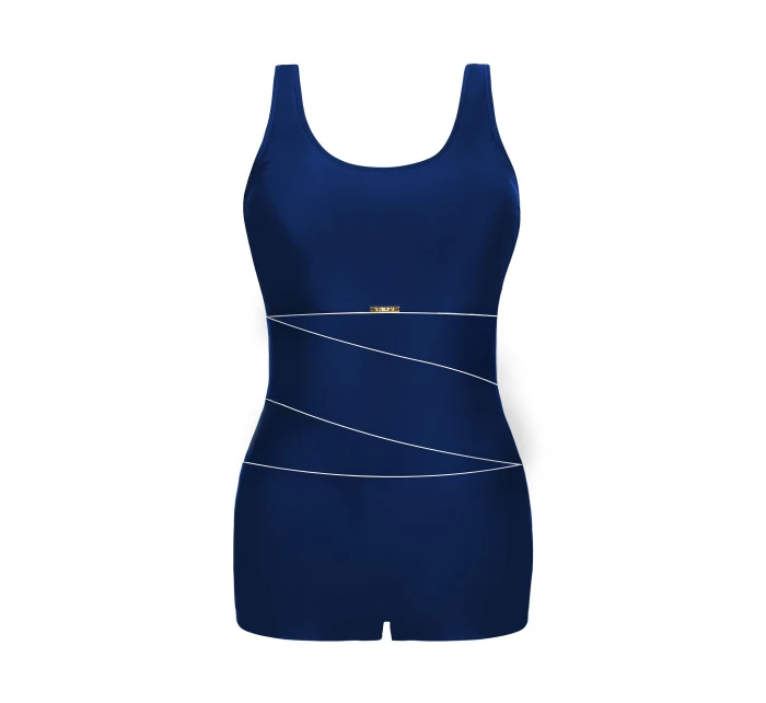 Jednodílné dámské plavky S 36 model 21890184 Fashion Sport Shorts - Self