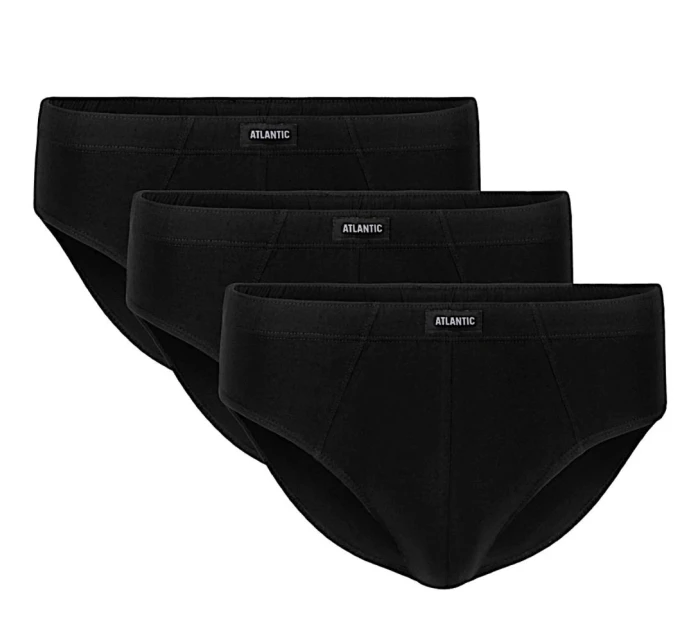 Pánské slipy 006 black 3 pack