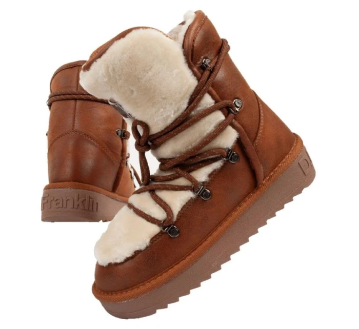 D.Franklin dámské zimní boty [DFSH370005-CAME] dámské