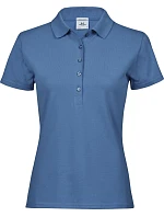 Tee Jays TJ 145 Dámské luxusní těžké strečové piqué polo 18.0145 ocean blue Tee Jays TJ 145 Dámské luxusní těžké strečové piqué polo 18.0145 ocean blue