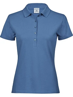 Tee Jays TJ 145 Dámské luxusní těžké strečové piqué polo 18.0145 ocean blue