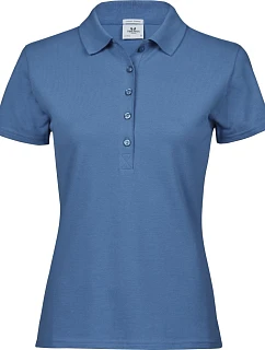 Tee Jays TJ 145 Dámské luxusní těžké strečové piqué polo 18.0145 ocean blue