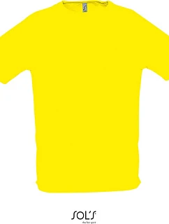 SOL'S Sporty Pánské raglánové sportovní tričko model 22524432 lemon