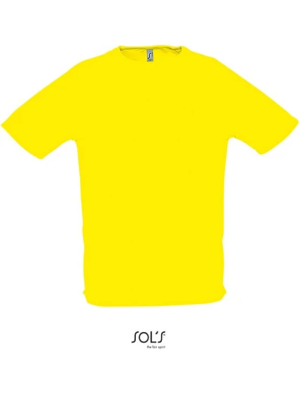 SOL'S Sporty Pánské raglánové sportovní tričko 25.1939 lemon SOL'S Sporty Pánské raglánové sportovní tričko 25.1939 lemon