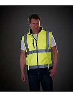 Yoko HV 006 Hi-Vis softshellová vesta 79.V006 hi vis orange Yoko HV 006 Hi-Vis softshellová vesta 79.V006 hi vis orange
