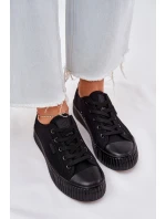 Dámské Textilní Tenisky Na Platformě Big Star model 21694342 Černé - Big Star Shoes Dámské Textilní Tenisky Na Platformě Big Star model 21694342 Černé - Big Star Shoes
