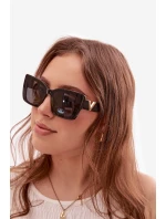Dámské sluneční brýle Kočičí oko Černé