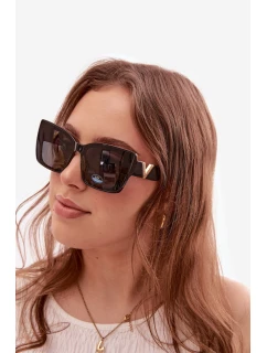 Dámské sluneční brýle Kočičí oko Černé