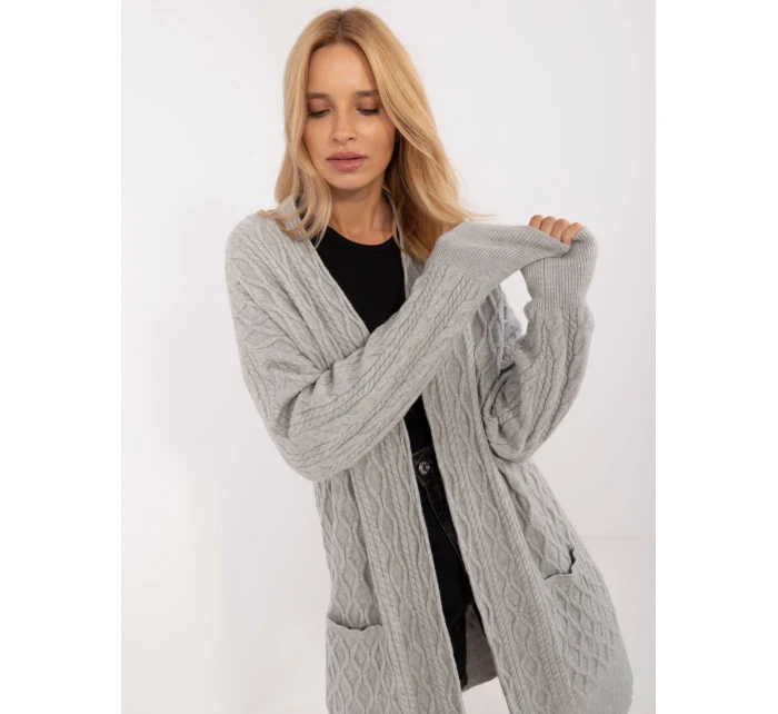 Kardigan AT SW model 20463763 szary - FPrice