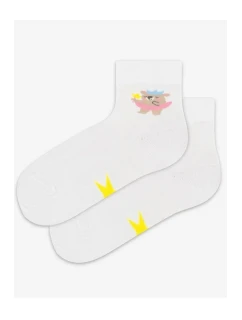 TENKÉ PONOŽKY BARVA 0-2 ROKY DÍVKY BÍLÁ 15/17