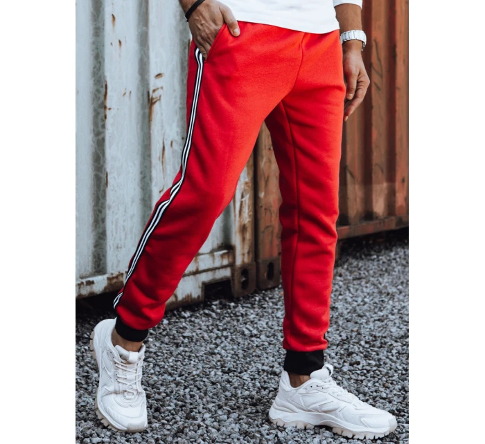 Pánské tepláky červené model 21979934 - FashionStreet