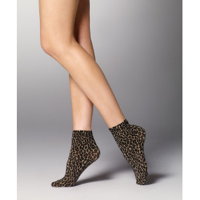 Dámské ponožky Veneziana Leopardo