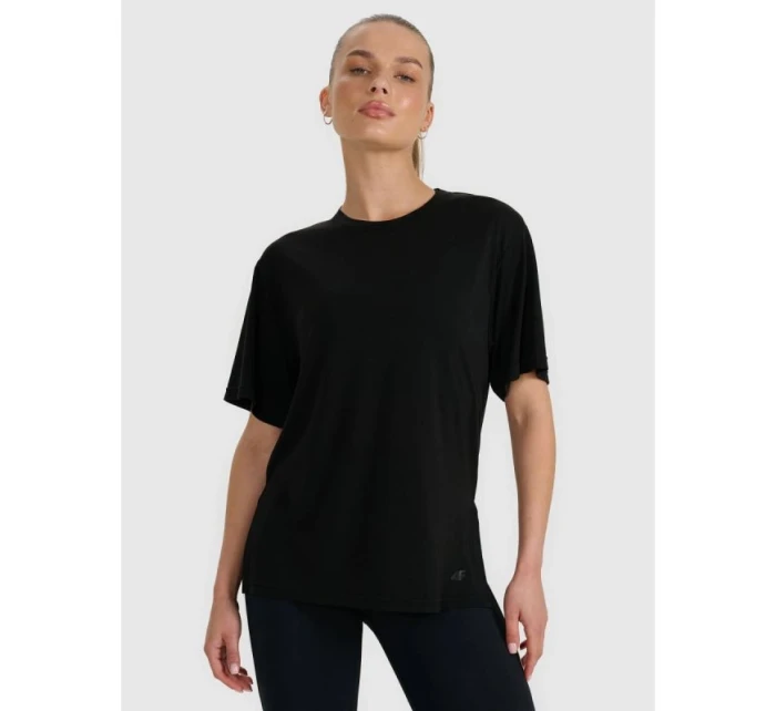 Dámské modalové tričko oversize 4F 4FRAW25TTSHF3408-20S Dámské modalové tričko oversize 4F 4FRAW25TTSHF3408-20S