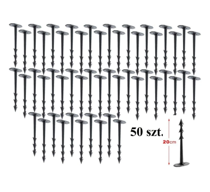 HARPOON PEG PINS 20CM 50 SHEET dětské
