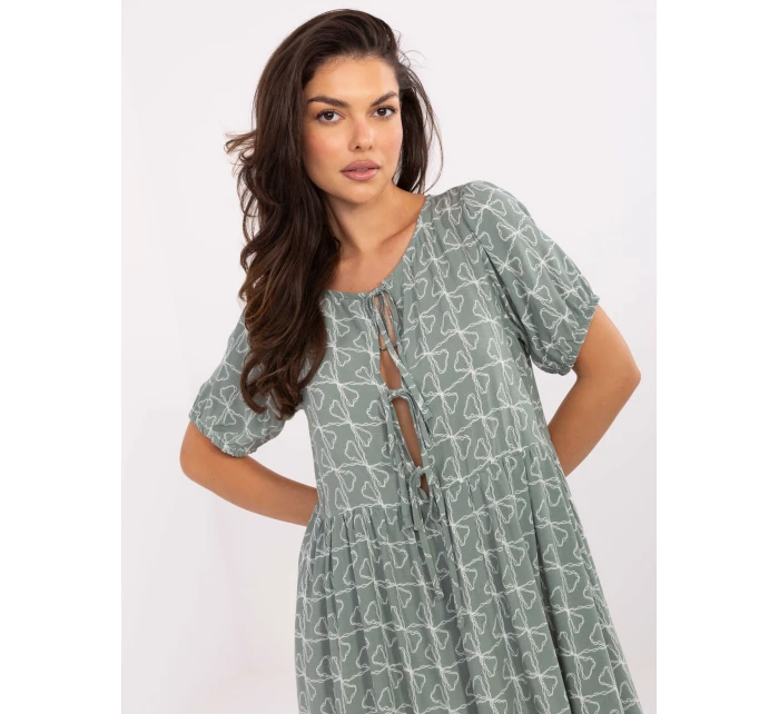 Sukienka model 21204743 pistacjowy - FPrice