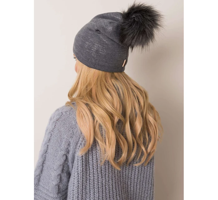 Čepice JK CZ 14.72 tmavě šedá Čepice JK CZ 14.72 tmavě šedá