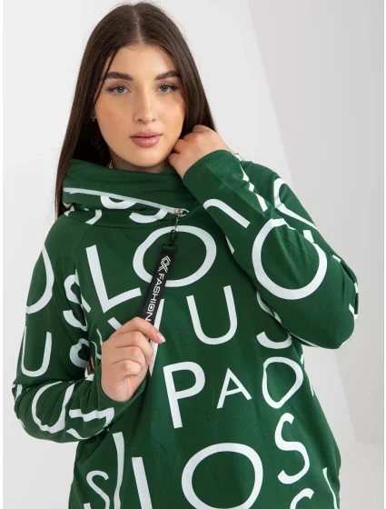 Dámská mikina RV BL 5056 1.95 tmavě zelená