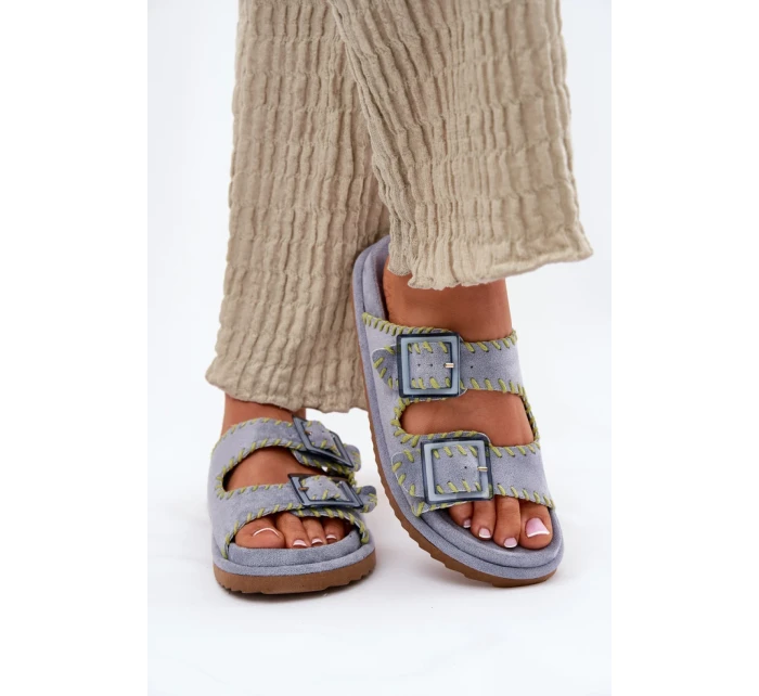 Pantofle model 213958 Step in style Pantofle model 213958 Step in style