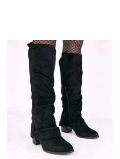 Kozačky na podpatku  model 221633 Solea