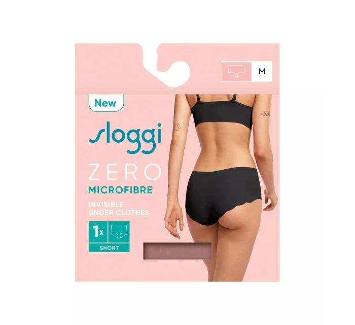 Dámské kalhotky ZERO Microfibre 2.0 Short - CACAO - kakaové 1141 - SLOGGI