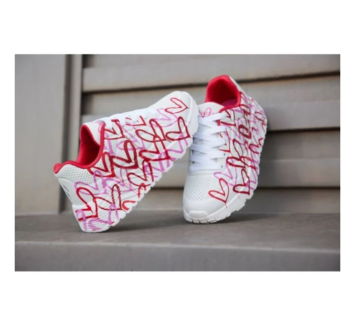 Skechers X Jgoldcrown Uno-Spread The Love W 155507-WRPK dámské boty Skechers X Jgoldcrown Uno-Spread The Love W 155507-WRPK dámské boty