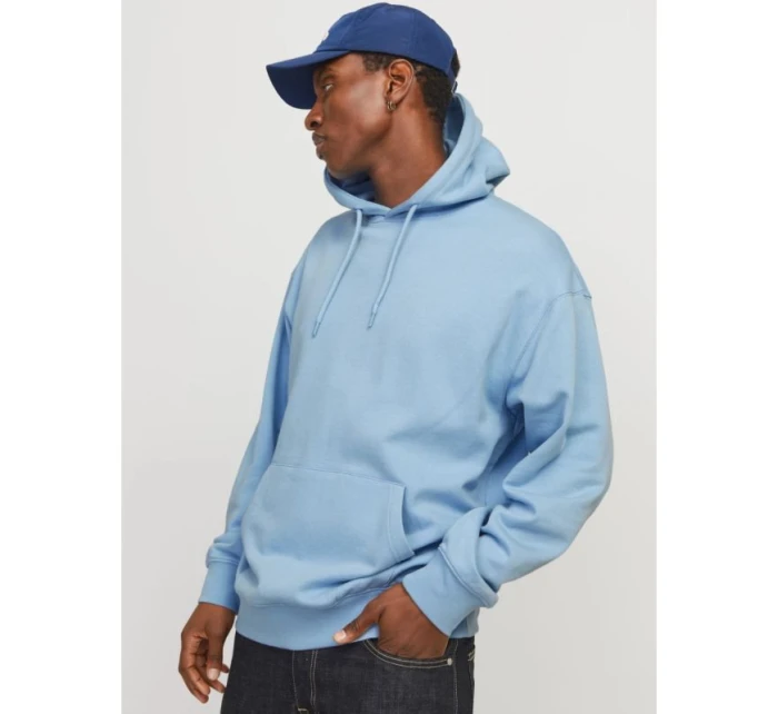 Jack&Jones pánská mikina s kapucí JJESTAR BASIC SWEAT HOOD NOOS 12257852 CHAMBRAY BLUE