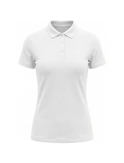 Dámská polokošile 4F F0768 bílá 4FWMM00TPTSF0768 10S