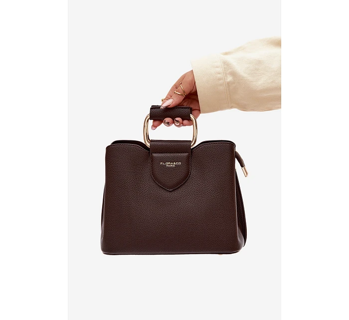 Malá kabelka kufřík z eko kůže Lorielle