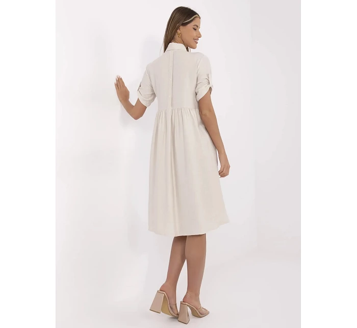 Šaty MI SK model 21078334 béžové - FPrice