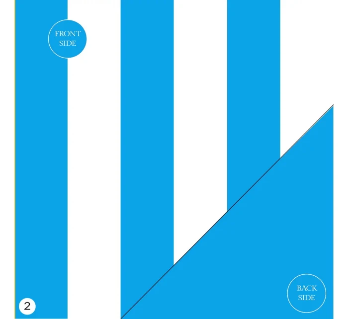 Plážový ručník RE5-2 sv. modrý - Self