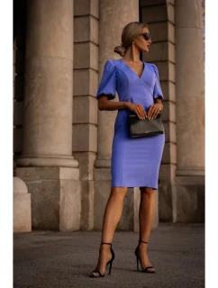 Dámské šaty model 21196085 světle fialové - Moe