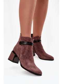 Boty na podpatku model 220198 Step in style