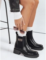 Dámské černé kozačky model 21992319 - Dstreet Dámské černé kozačky model 21992319 - Dstreet