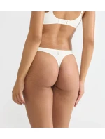 Dámská tanga  ZERO Feel Pure String - WHITE - bílé 00GZ - SLOGGI