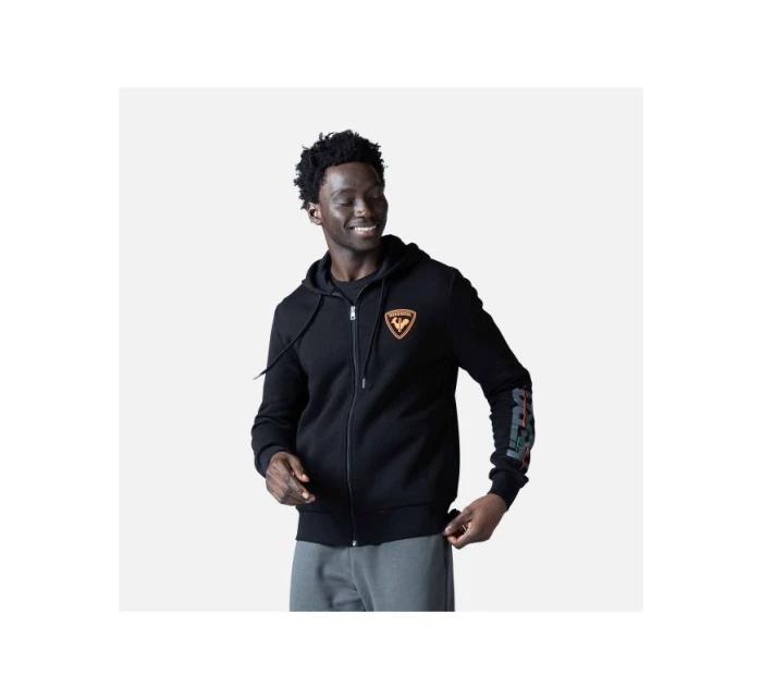 Rossignol Hero Fz Hoodie black pánské Rossignol Hero Fz Hoodie black pánské