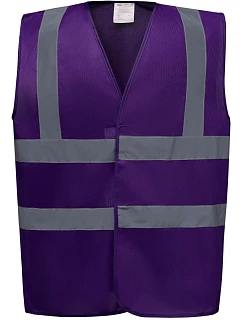 Yoko HVW 100 Hi-Vis bezpečnostní vesta 79.W100 purple