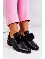 Kožené boty z kůže Černá model 21573469 - Boto