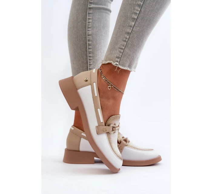 Dámské kožené mokasíny model 21655150 - Maciejka