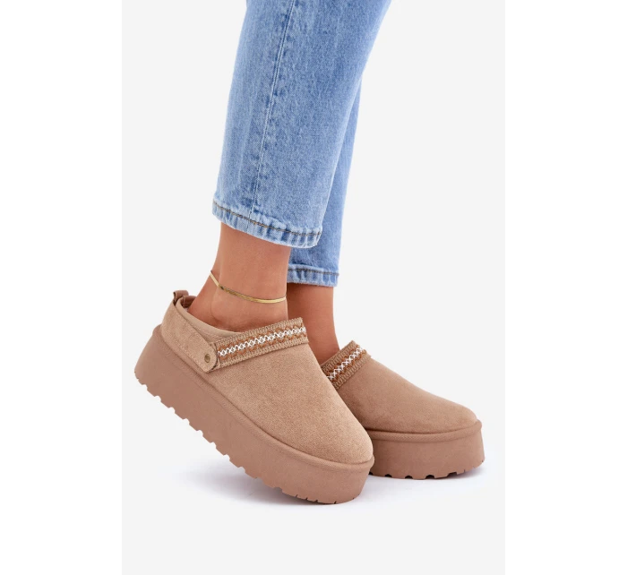 Sněhule S Dekorativním Béžové model 21681025 - Boto