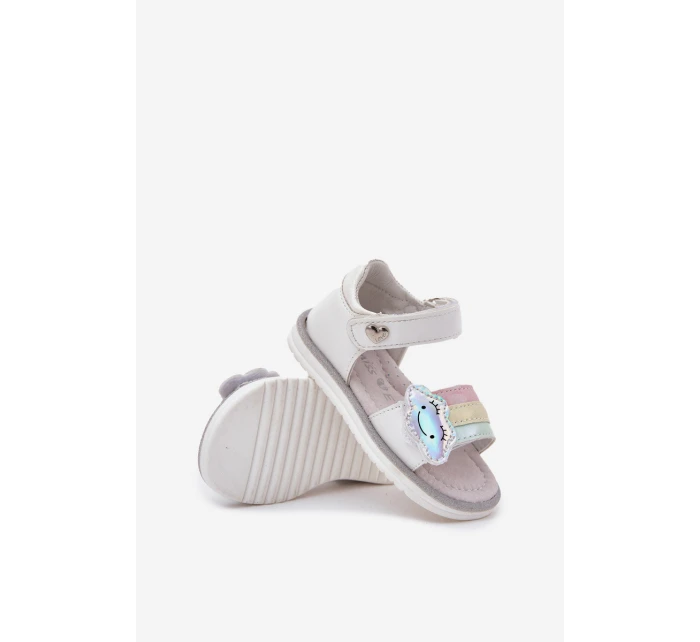 Dětské Sandály Na Suchý Zip Bílé model 21697136 - EVENTO