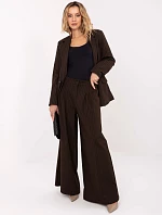 Kalhoty IT SP FL9787.85 tmavě hnědé