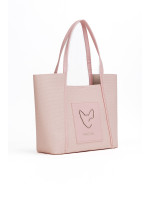 Monnari Bags Dámská kabelka s logem Light Pink