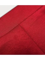 Červené bavlněné dámské legíny model 22002833 - FPrice Červené bavlněné dámské legíny model 22002833 - FPrice