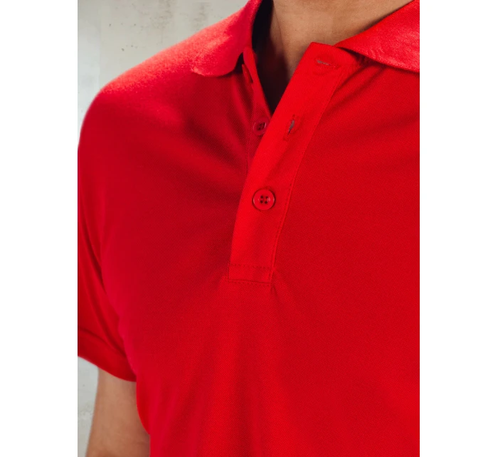 FashionStreet pánská červená polokošile PX0515
