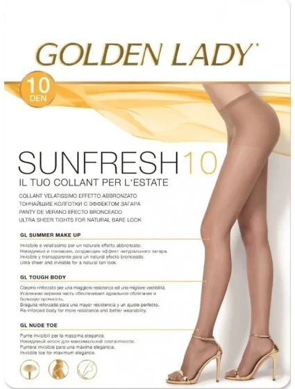 Punčocháče Golden Lady Sunfresh 10 den 2-5
