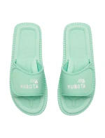 Klapky na suchý zip Kubota klasické pastelově zelené K25SS-100-001-17-1